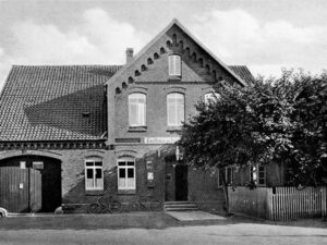 Das ehemalige Gasthaus Engelke (heute Wohnhaus, damals Herz Oeries)