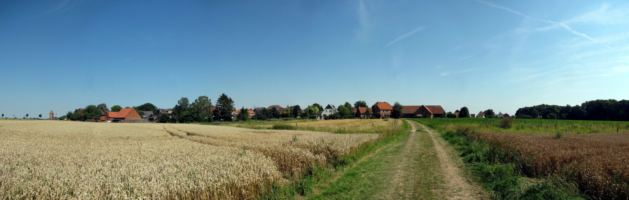 2006 - Blick aufs Dorf aus südwestlicher Richtung